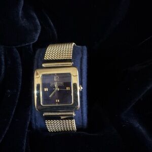 Joan Rivers Gold Square Women's Watch